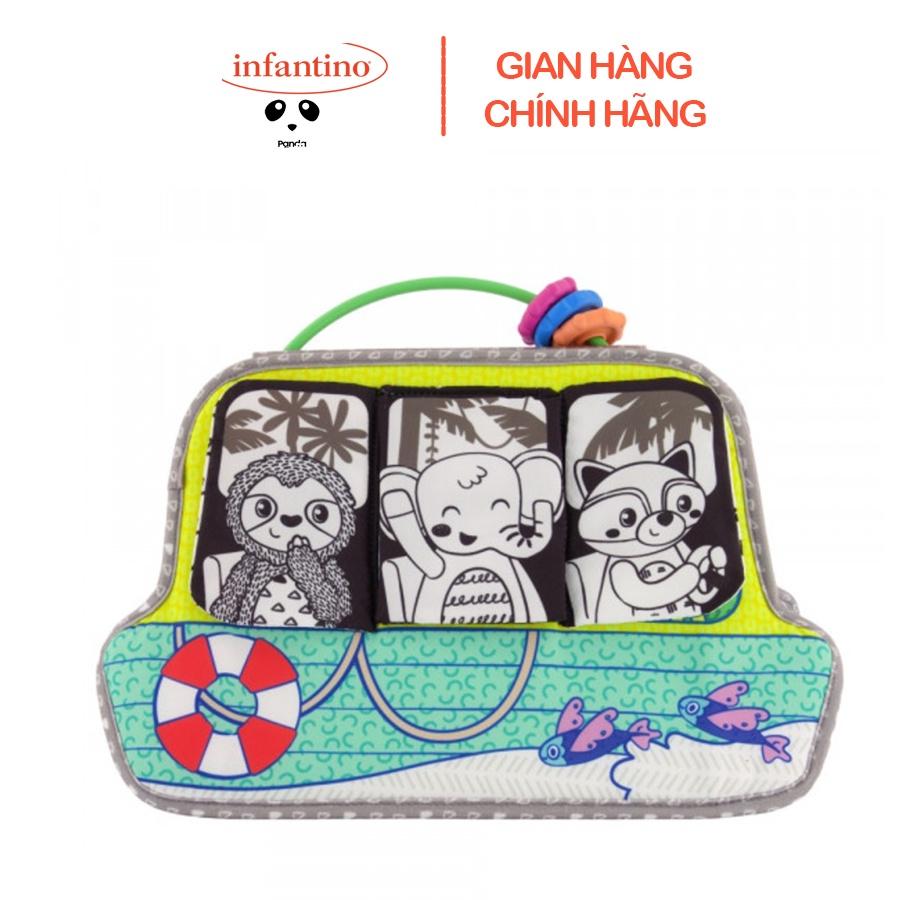 Đồ Chơi Giác Quan 2in1 Hình Con Thuyền INFANTINO - Phát Triển Kỹ Năng Toàn Diện Cho Bé