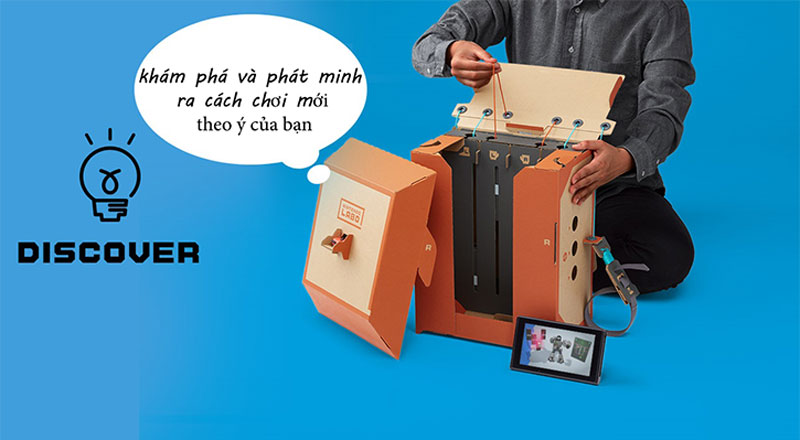 Nintendo Labo Variety Kit Cho Máy Nintendo Switch - Hàng Nhập Khẩu