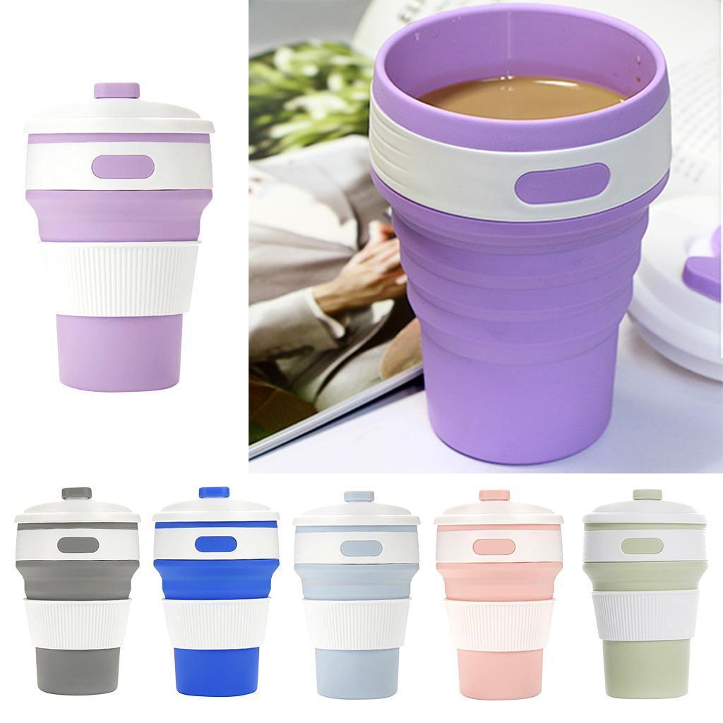 Coffee/Tea/Water Mug Collapsible &amp; Foldable Cup School Travel Use