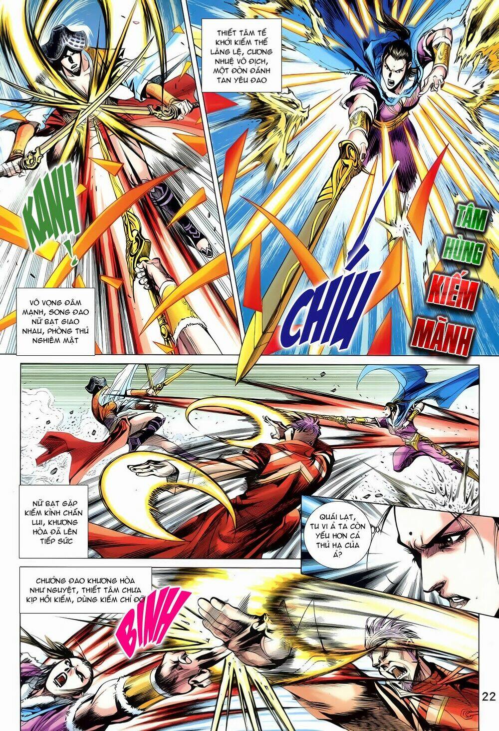 thần binh vấn thiên chapter 20 22