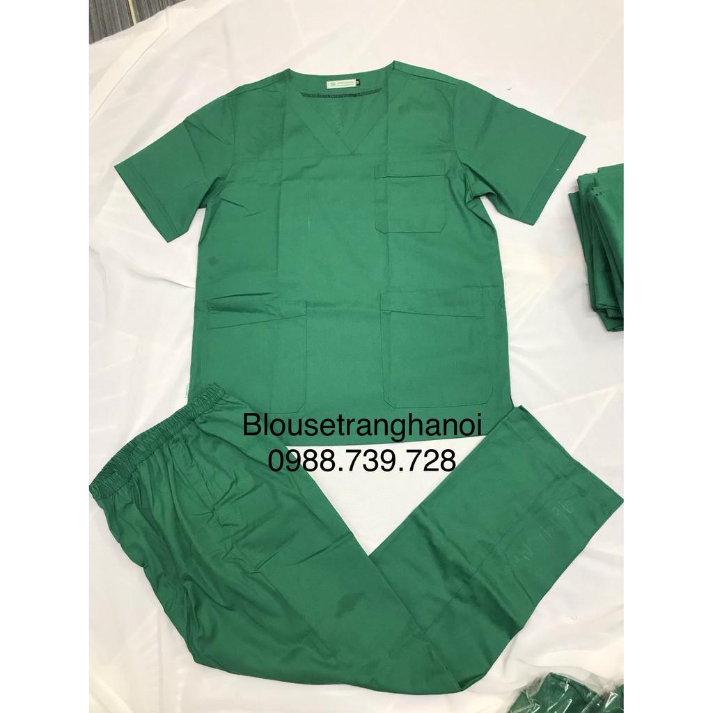 Quần áo phẫu thuật phòng mổ- blouse trắng hà nội