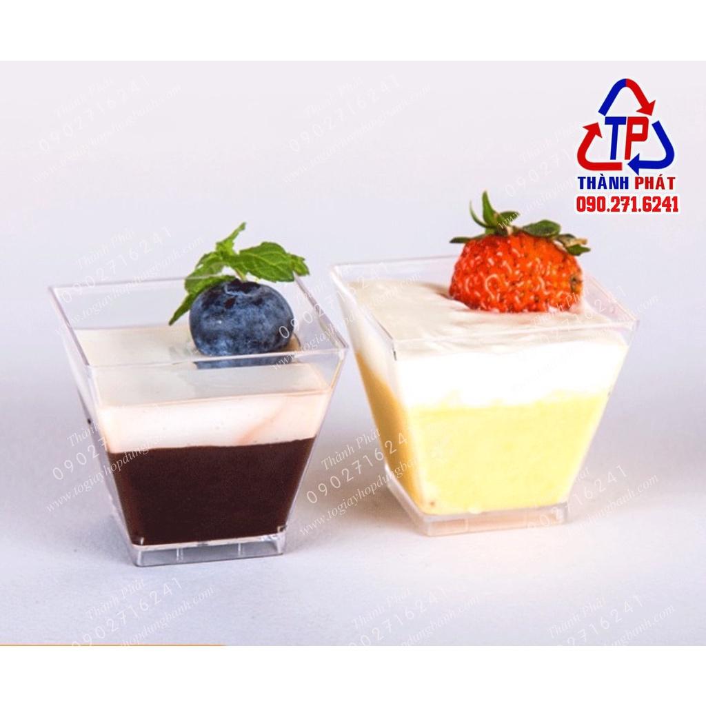 100 Ly mousse 70ml không nắp mini GD-2011 đựng bánh tiramisu - panna cotta trang trí tiệc teabreak - tiệc hỏi cưới