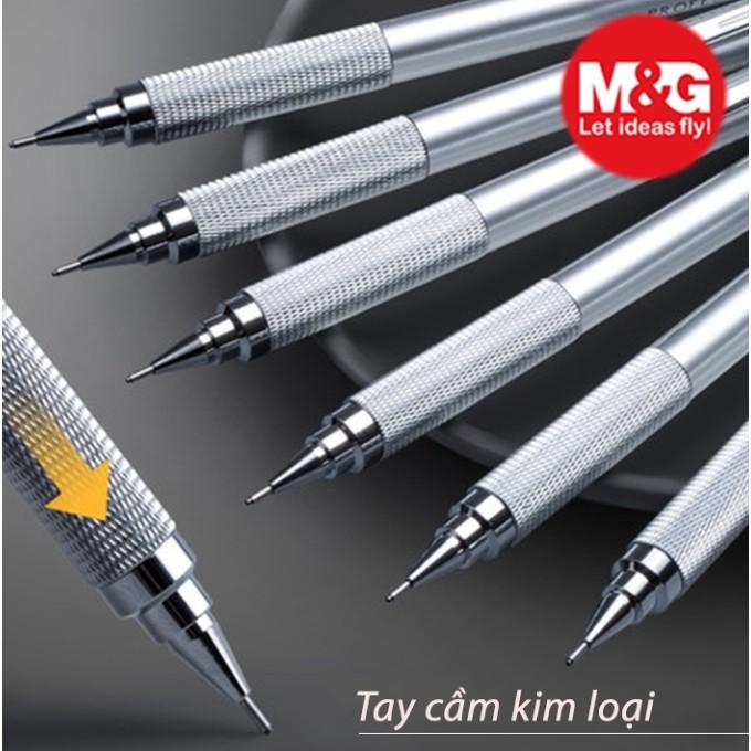 Bút Chì Bấm Thâm Kim Loại M&amp;G ( màu ngẫu nhiên )