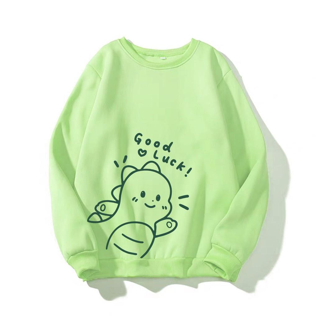ÁO SWEATER UNISEX IN GOOD LUCK