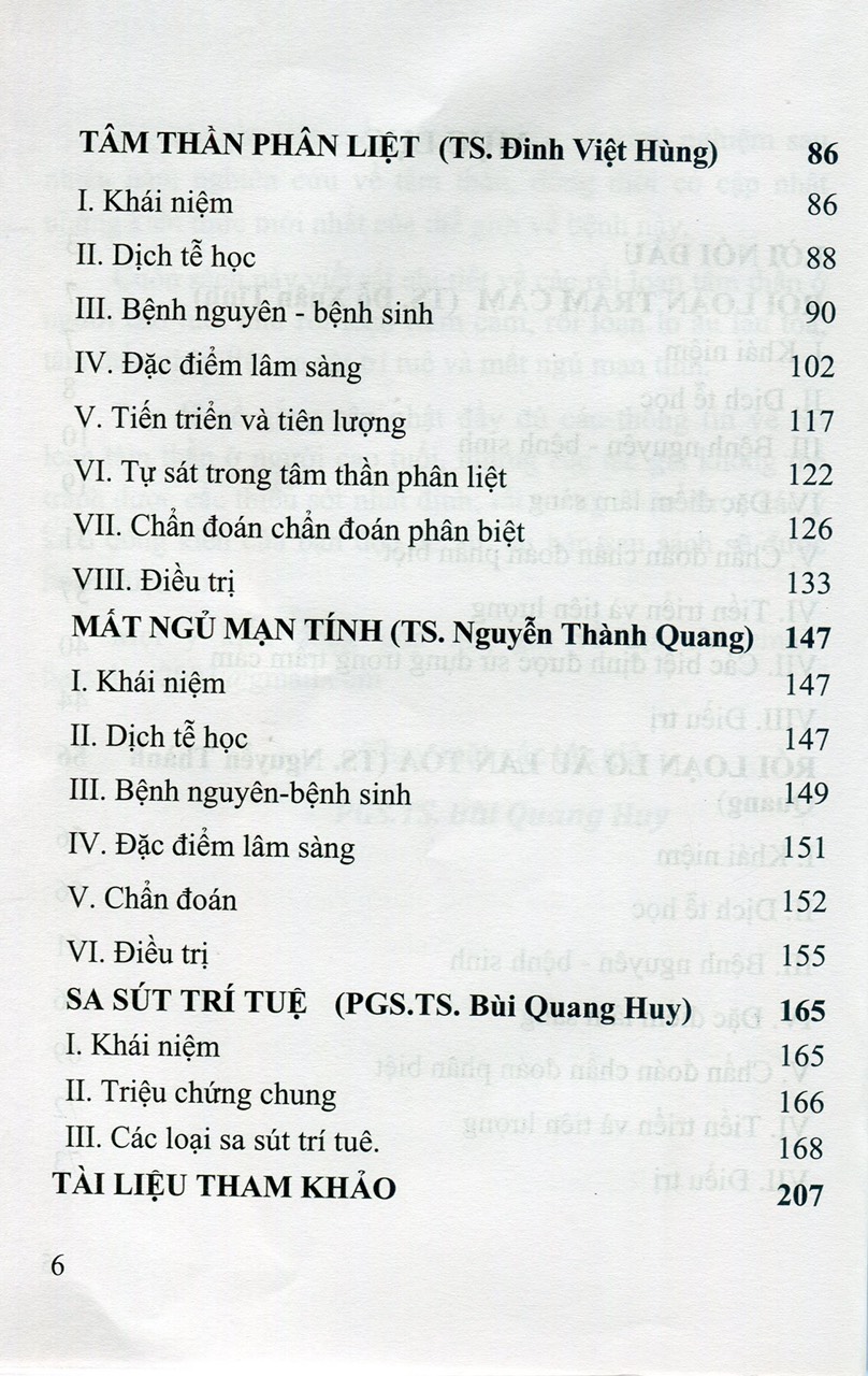 Rối Loạn Tâm Thần Ở Người Cao Tuổi