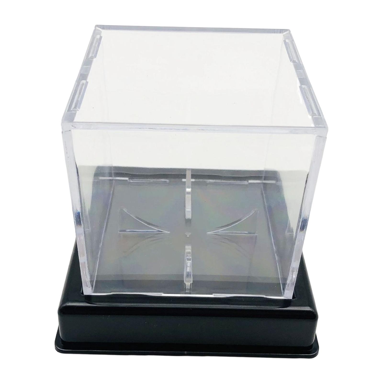 2Pcs Acrylic Baseball Holder Visual Collector for Restaurant