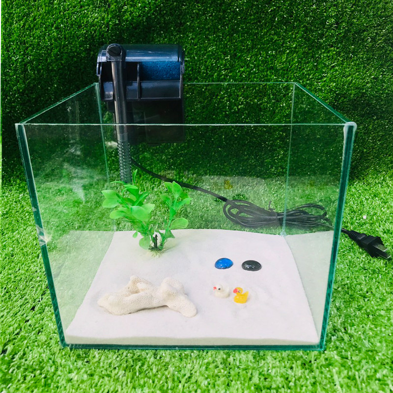 Bể cá cubic20cm - combo - bể cá mini