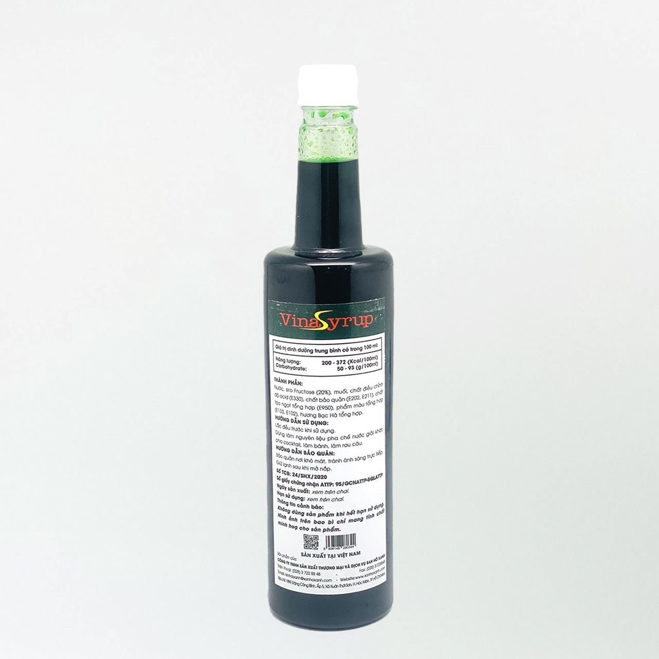 Siro Bạc Hà VinaSyrup 750ml