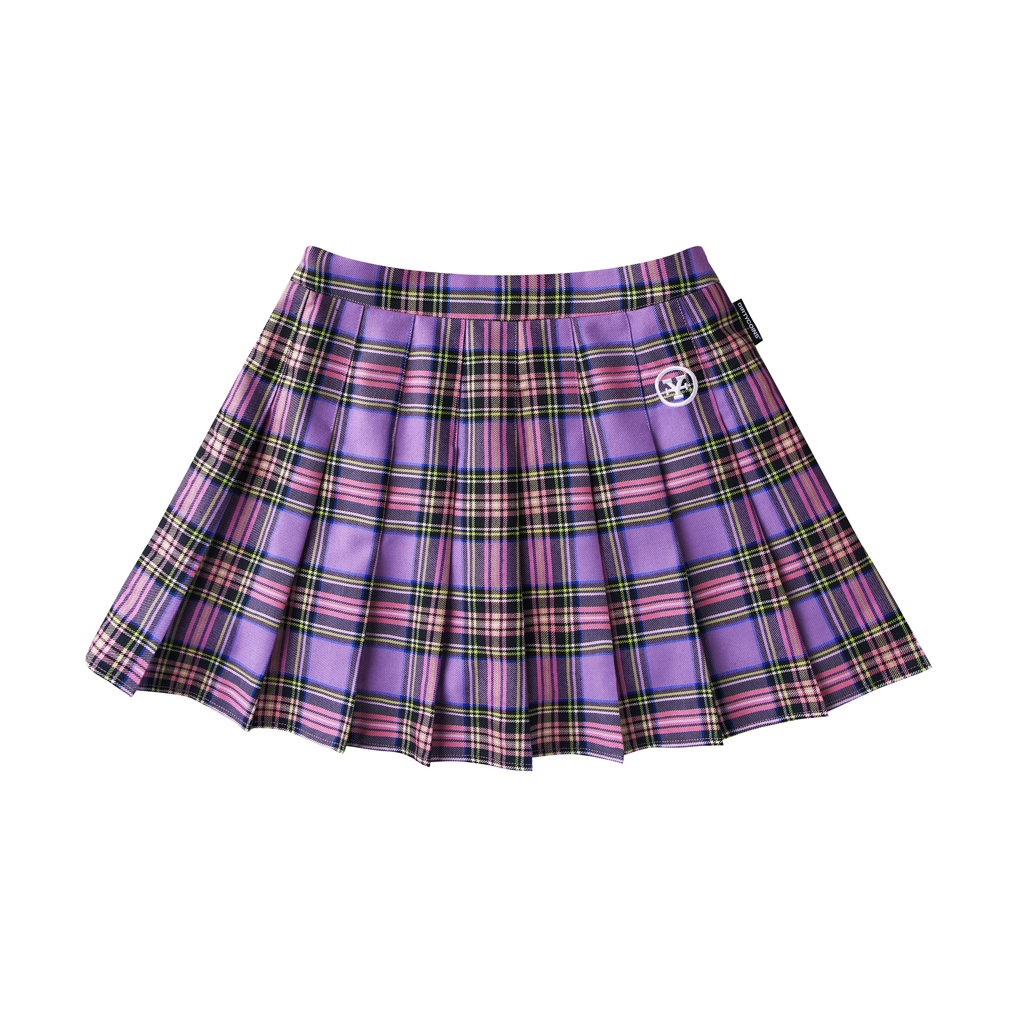 Chân Váy DirtyCoins Logo Plaid Tennis Skirt