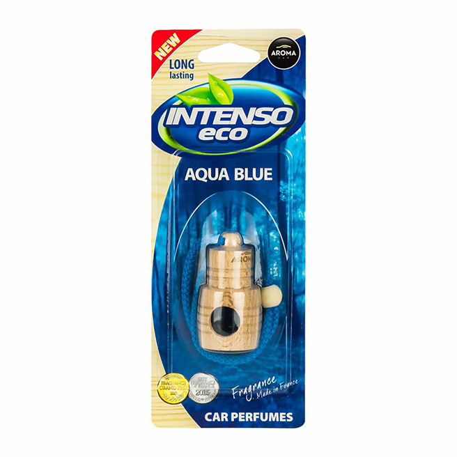 Tinh dầu treo xe Aroma Car Intenso Eco 4ml - Aqua Blue ( hương biển)