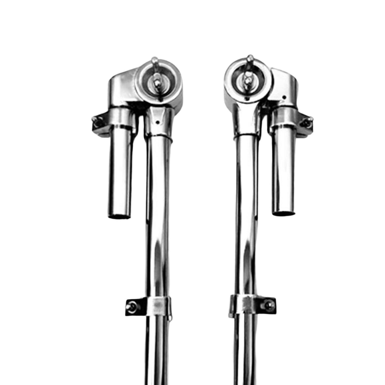 2 Pieces Tom Drum Holder Sturdy Drummer Musical Performance for Tom Drum Accessory