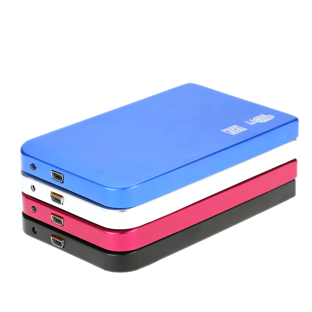 Hộp Ổ Đĩa Cứng SATA SSD HDD USB 3.0 Mỏng Siêu Tốc Độ 6GbPS Bằng Nhôm 2,5 Inch + Cáp USB