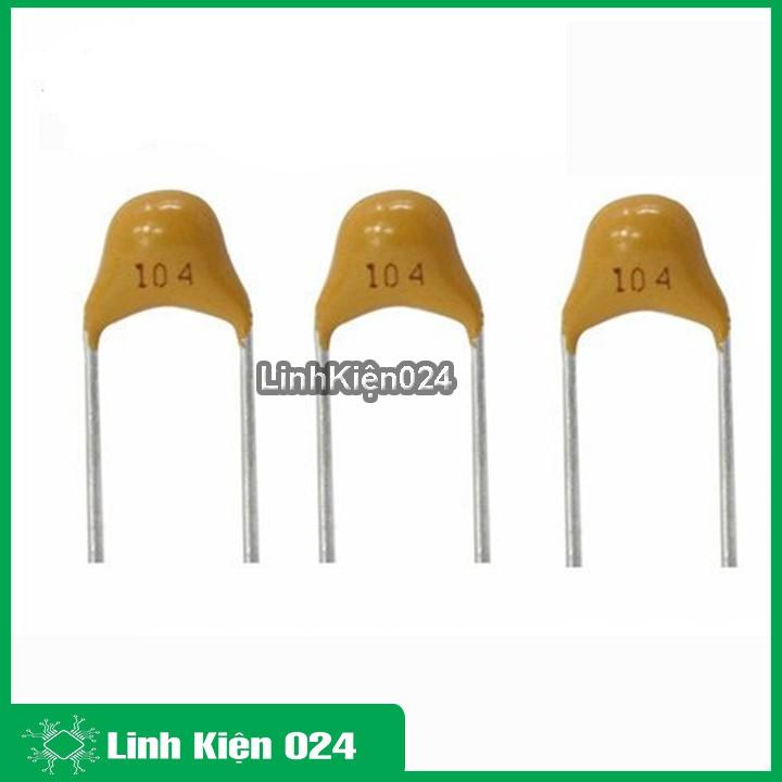 Gói 50 Con Tụ Gốm Vàng 50V Loại Tốt