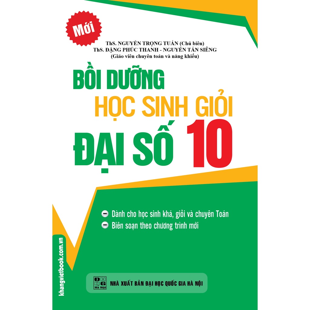 Sách - Combo Bồi Dưỡng Học Sinh Giỏi Đại Số Hình Học 10 - KV