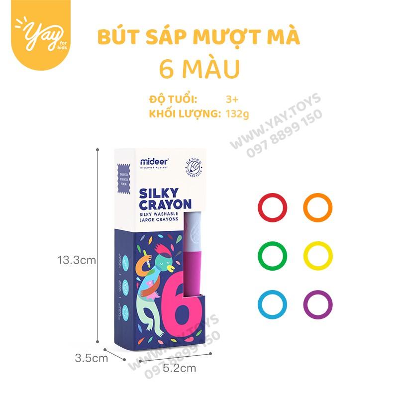 Bút Sáp Màu Lụa Mideer Cho Bé 3