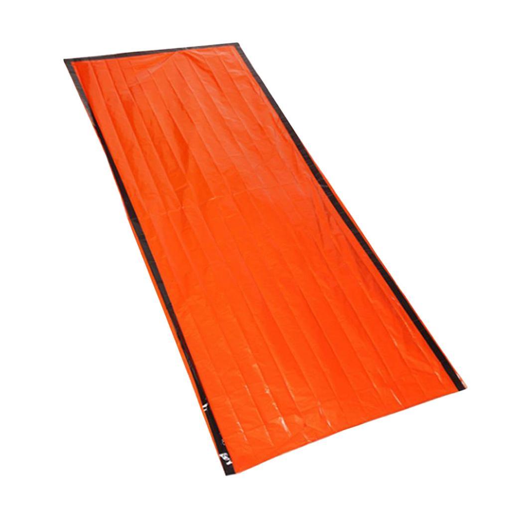 Emergency Sleeping Bag Survival Whistle Disaster Camping Hiking Shelter Sack