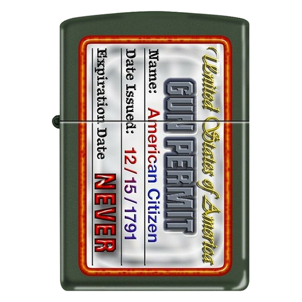 Bật Lửa Zippo 221 Gun Permit