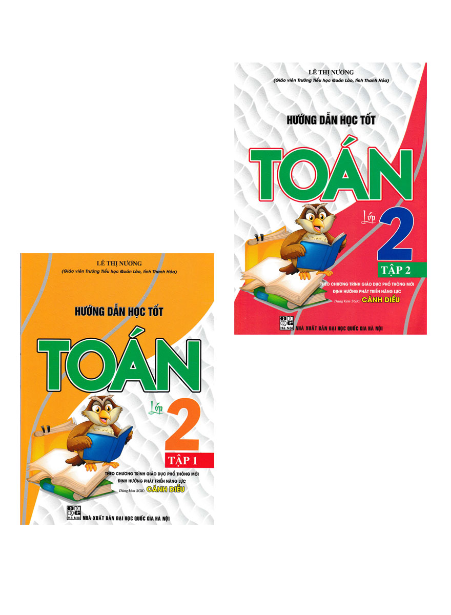 Combo Hướng Dẫn Học Tốt Toán Lớp 2 - Tập 1 + 2  - HA