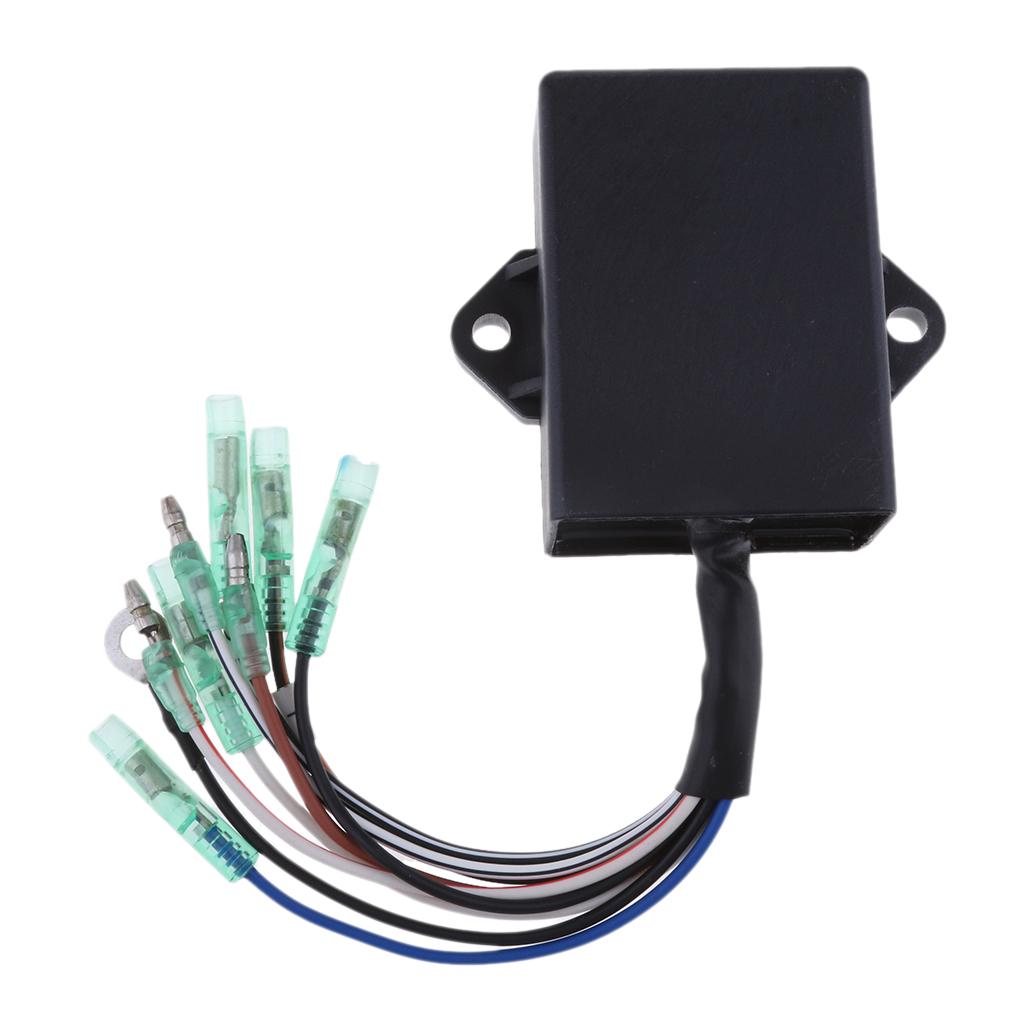 CDI Ignition Coil Module Power Unit for Yamaha 2 Stroke 30HP Outboard Engine