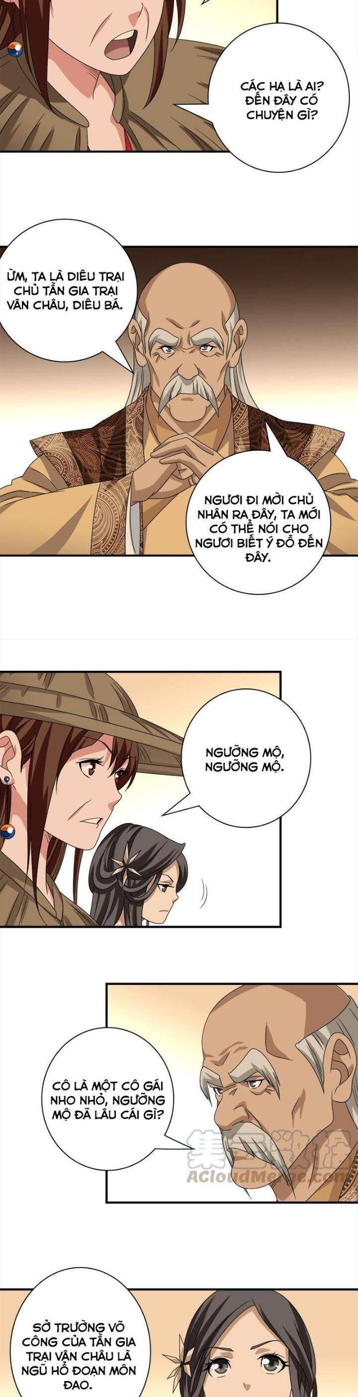 thiên long bát bộ webtoon chapter 74 13