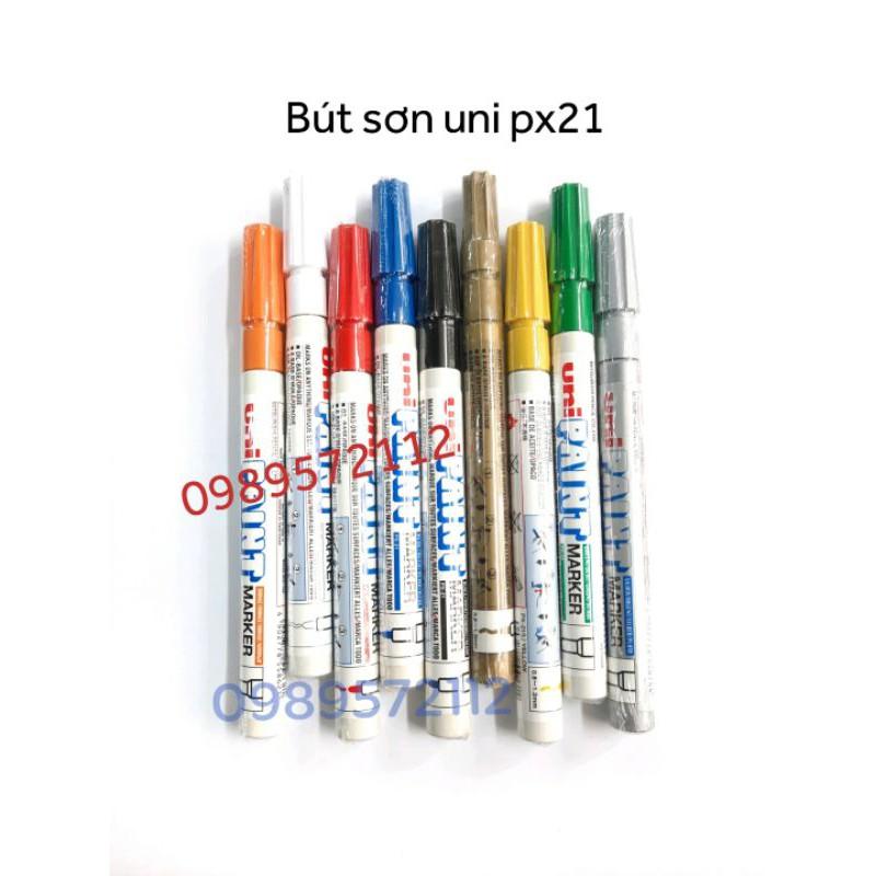 Bút sơn uni PX21-vẽ giày-vẽ lốp- bút repaint loại bé nét 0.8mm-1.2mm