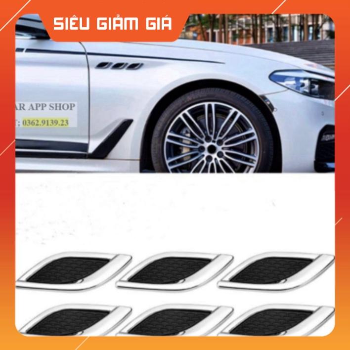 SIÊU GIẢM GIÁ Ốp Mang Cá Thể Thao Kiểu Xe Sang Maserati  Hàng Loại 1 Lăp Chung Cho Mọi xe Chất Liệu Hợp Kim Không Gỉ HÀN