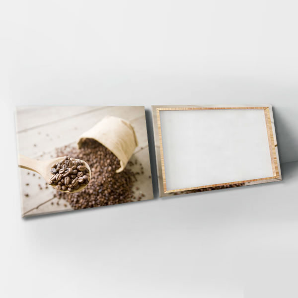 Bộ 3 Tranh Ép Gỗ MDF Treo Tường Quán Cà Phê "Hương Cà Phê" W108