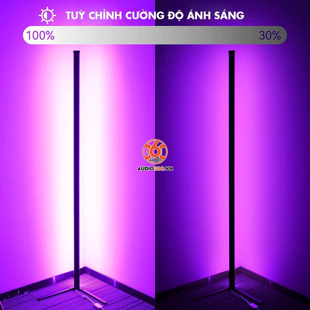 Đèn Led Cây Hắt Tường Có Điều Khiển 16 Triệu Màu Bán Kính Tỏa 5m Cao 140cm