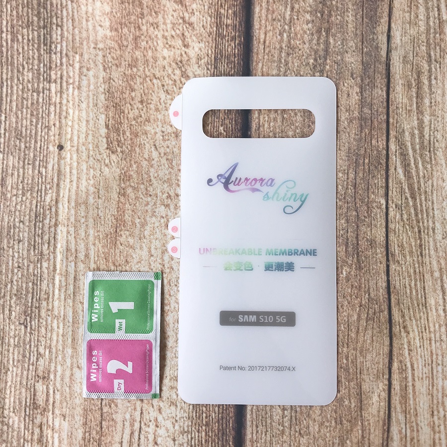 Tấm dán PPF mặt lưng trong suốt cho SamSung Galaxy S10 5g