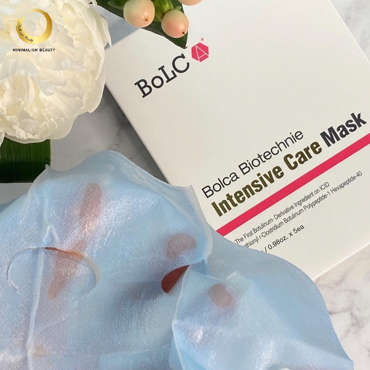 Mặt nạ cấp ẩm, làm trắng và giảm nếp nhăn - Bolca Biotechnie Intensive care mask