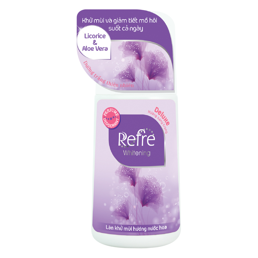 Lăn Khử Mùi Dưỡng Trắng Hương Nước Hoa Refre Whitening Deluxe Hương Sang Trọng