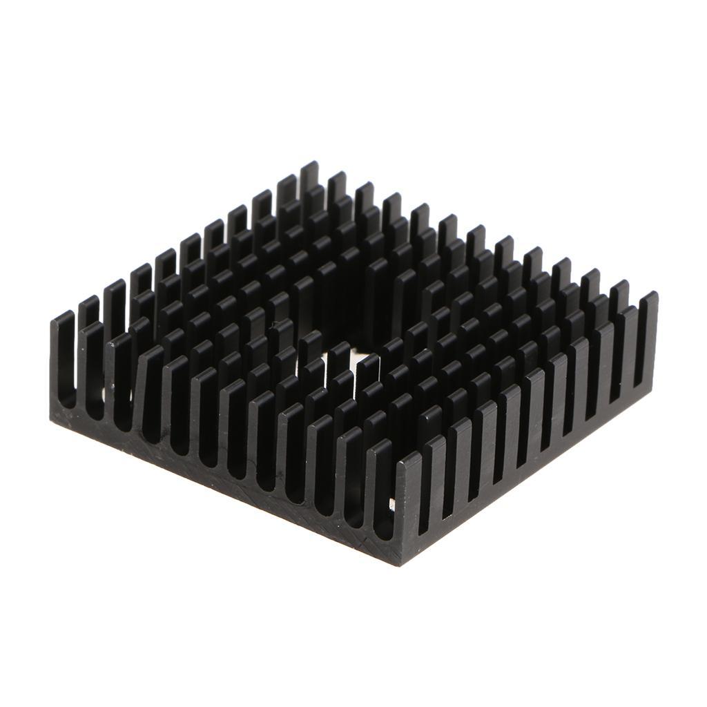 3D Printer Parts/Accessories Black Heatsink for MK7/MK8 Extruder 40x40x10mm