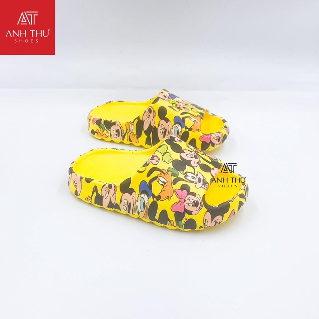 Freeship DÉP BÁNH MÌ TRẺ EM QUAI NGANG IN HÌNH MICKEY SIÊU CƯNG HOTTREND 2021 NHẸ MỀM ÊM - MT27BABY