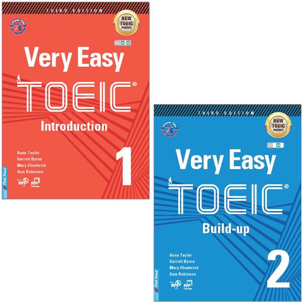 Combo Sách Very Easy Toeic 1 - Introduction + Very Easy Toeic 2 - Build Up