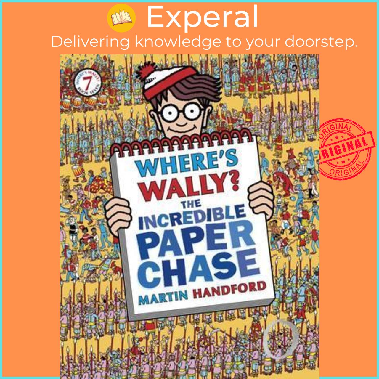 Sách - Where's Wally? The Incredible Paper Chase by Martin Handford