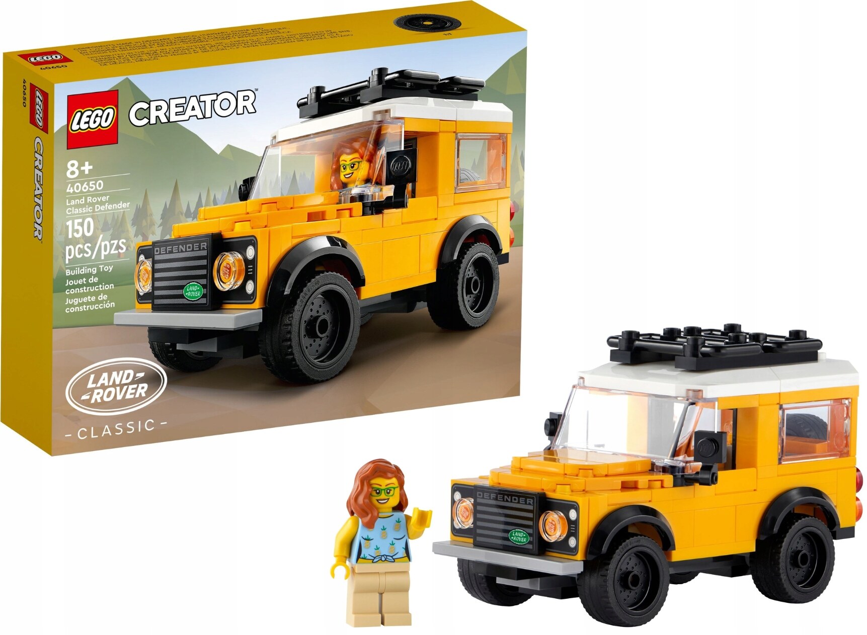 LEGO CREATOR - 40650 - Xe Cổ Điển Land Rover