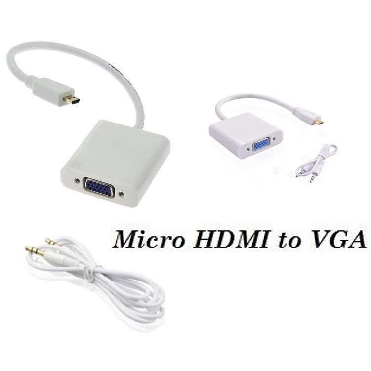 Cáp chuyển Micro HDMI to VGA