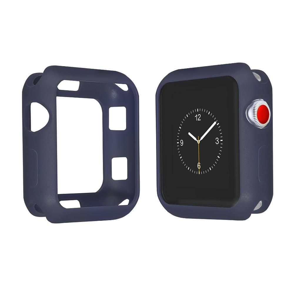Ốp silicon bảo vệ mặt đồng hồ thông minh dành cho Apple Watch 6 SE 5 4 3 2 1 38mm 42mm 40mm 44mm