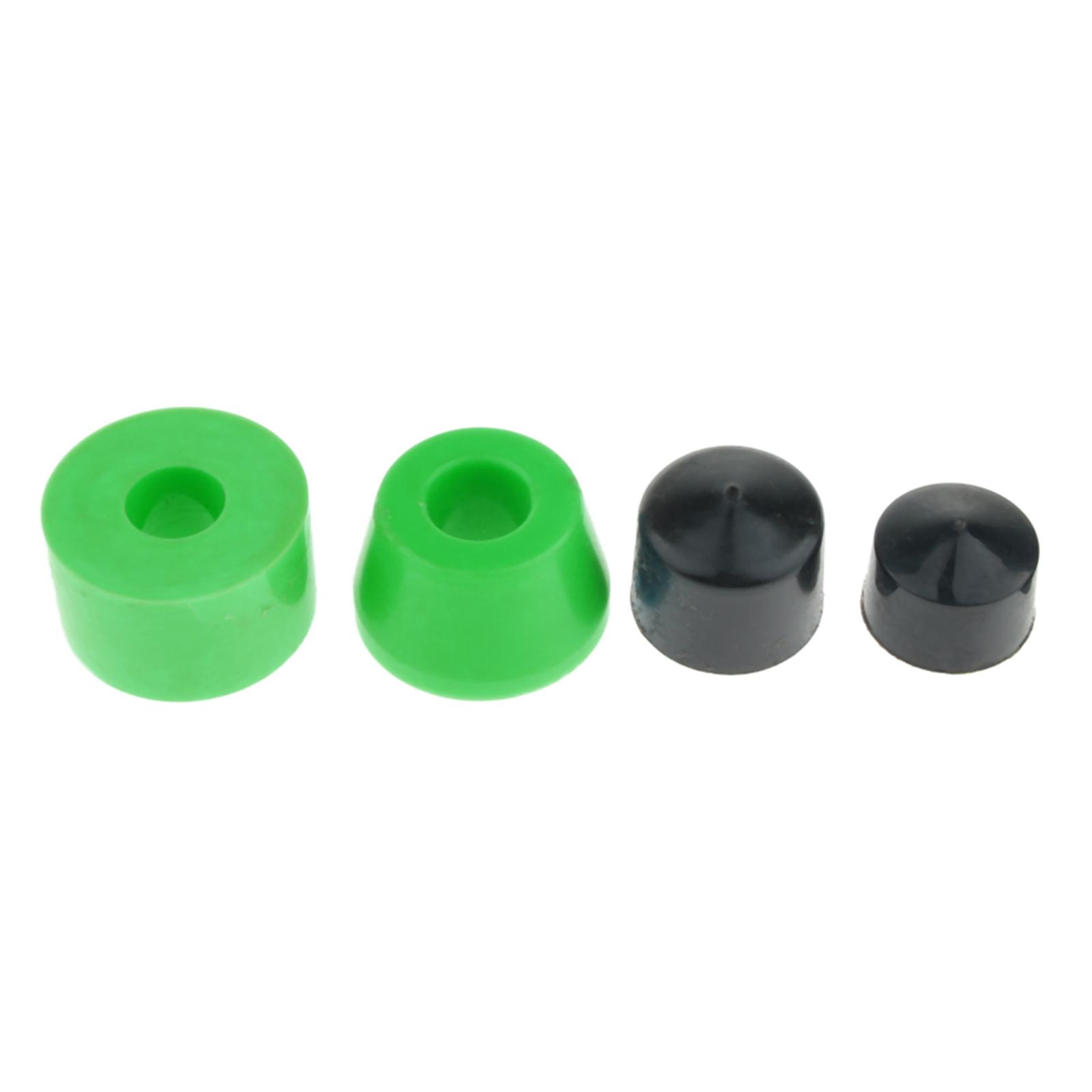 2x10pcs Skateboard Longboard Truck Bushings  Cups Set Blue 90A
