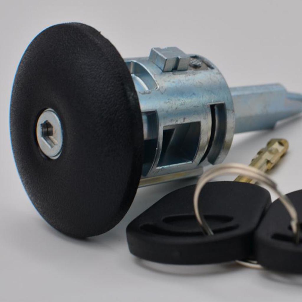 Khóa cửa phía trước ô tô chốt bên tài xế 2 chìa khóa cho Ford Transit MK6 MK7 Car Front Door Lock Driver Side Latch 4060638
