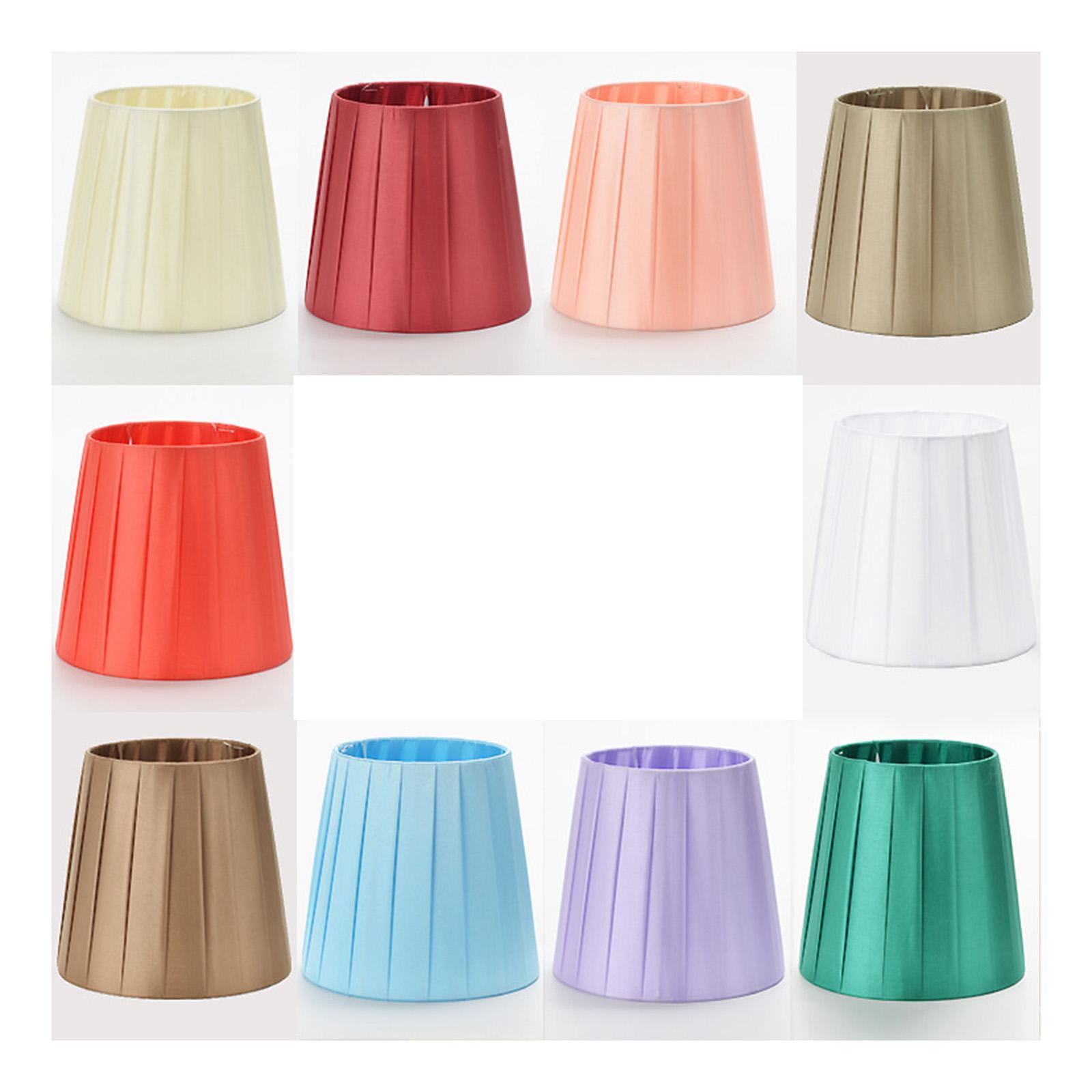 Table Lamp Shade Clip on Lampshade Nordic Modern Decorative Fabric Lampshade