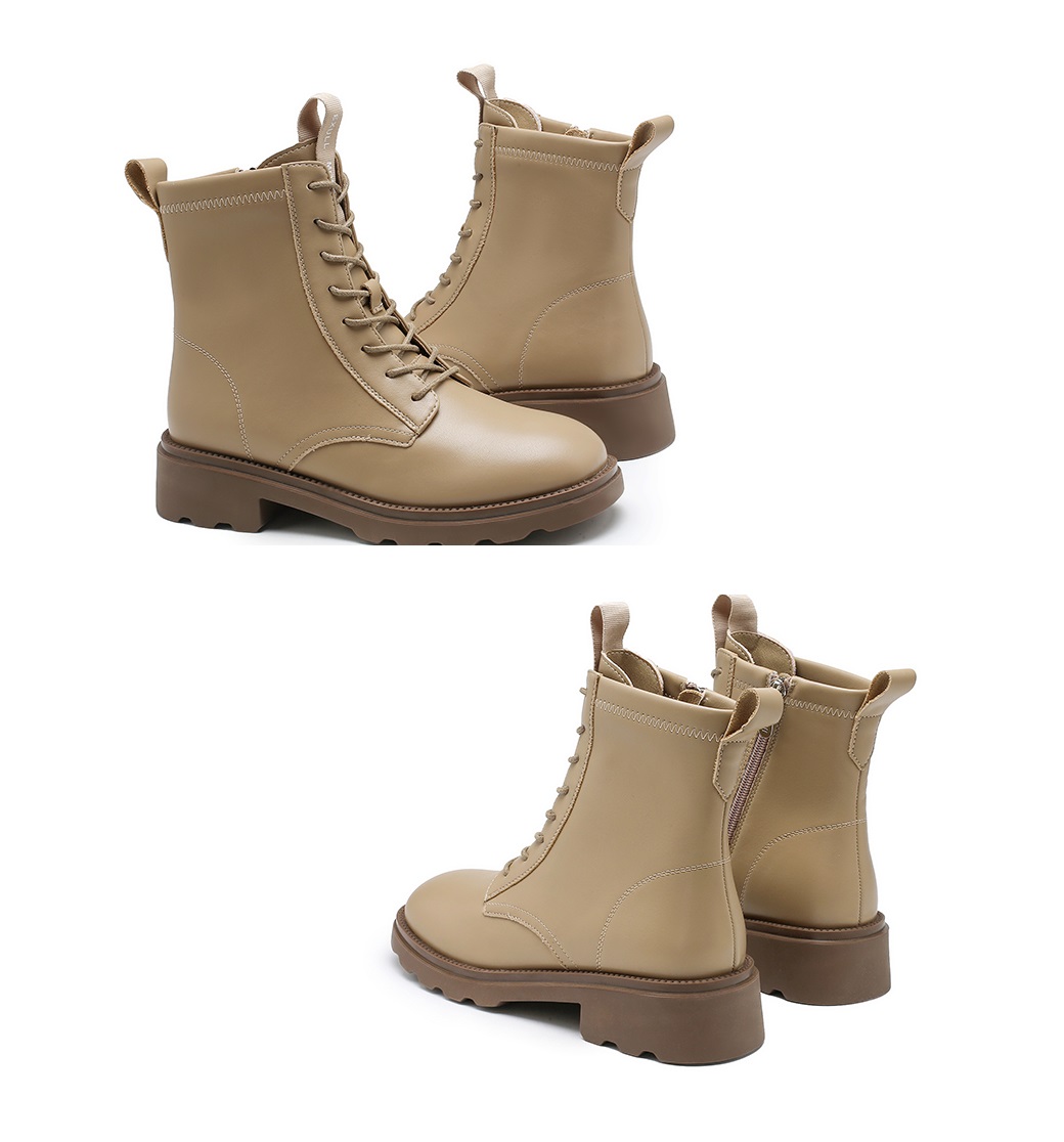 Boots Da Cao Cấp Đế Vuông Exull 12186070