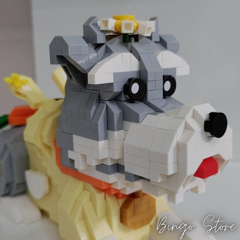 MÔ HÌNH LẮP RÁP CHÓ SCHNAUZER 946 CHI TIẾT