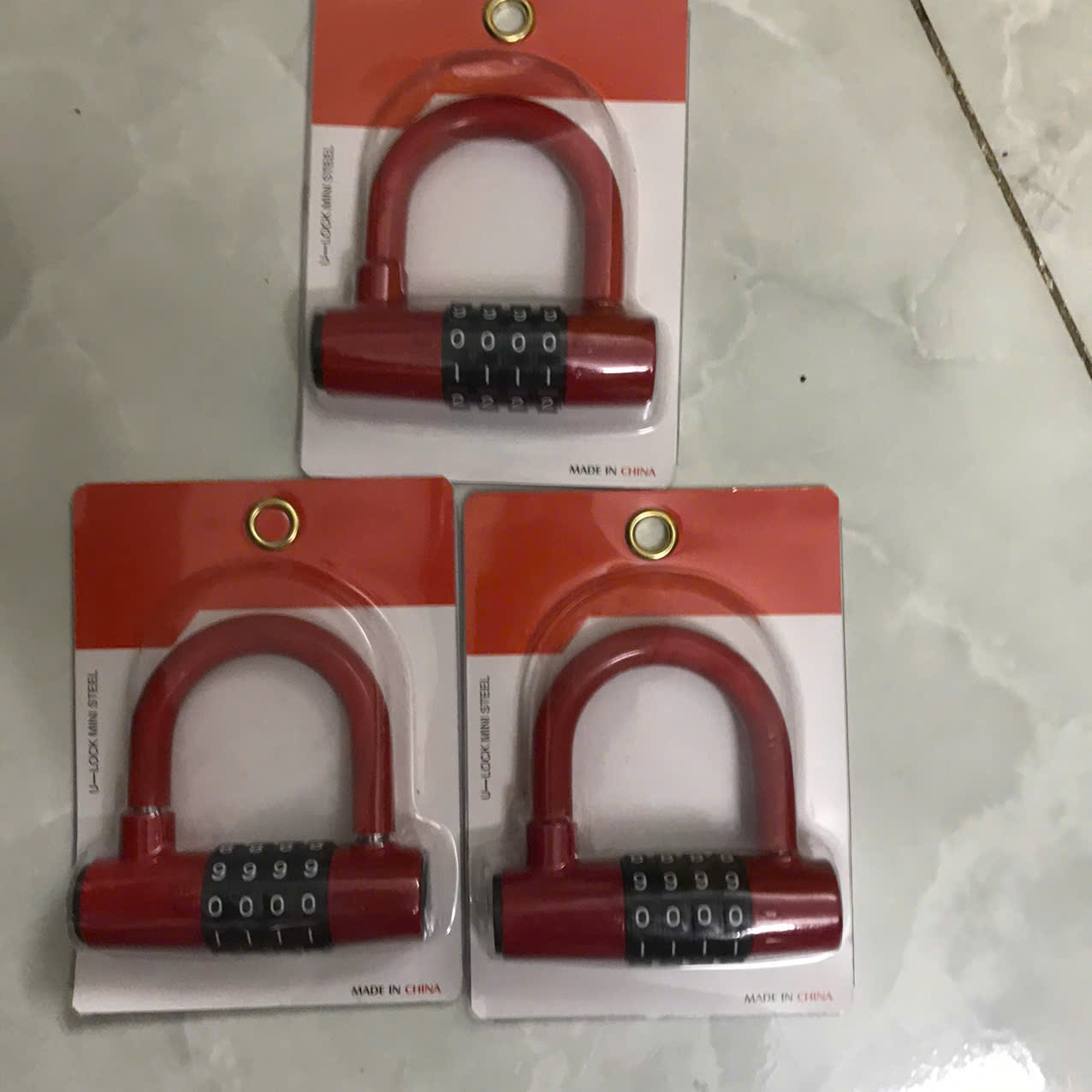 Khóa Số Tiger Japan Chữ U 4 Mã Số Loại Lớn