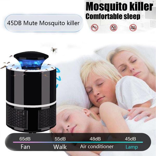 Đèn Bắt Muỗi Mosquito Killing Công Nghệ Đèn LED Dùng Nguồn USB Tiện Dụng