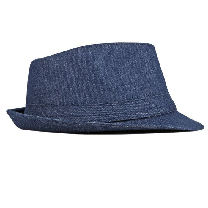 Mũ phớt Fedora Denim đẹp, chất liệu cao cấp cho nam và nữ