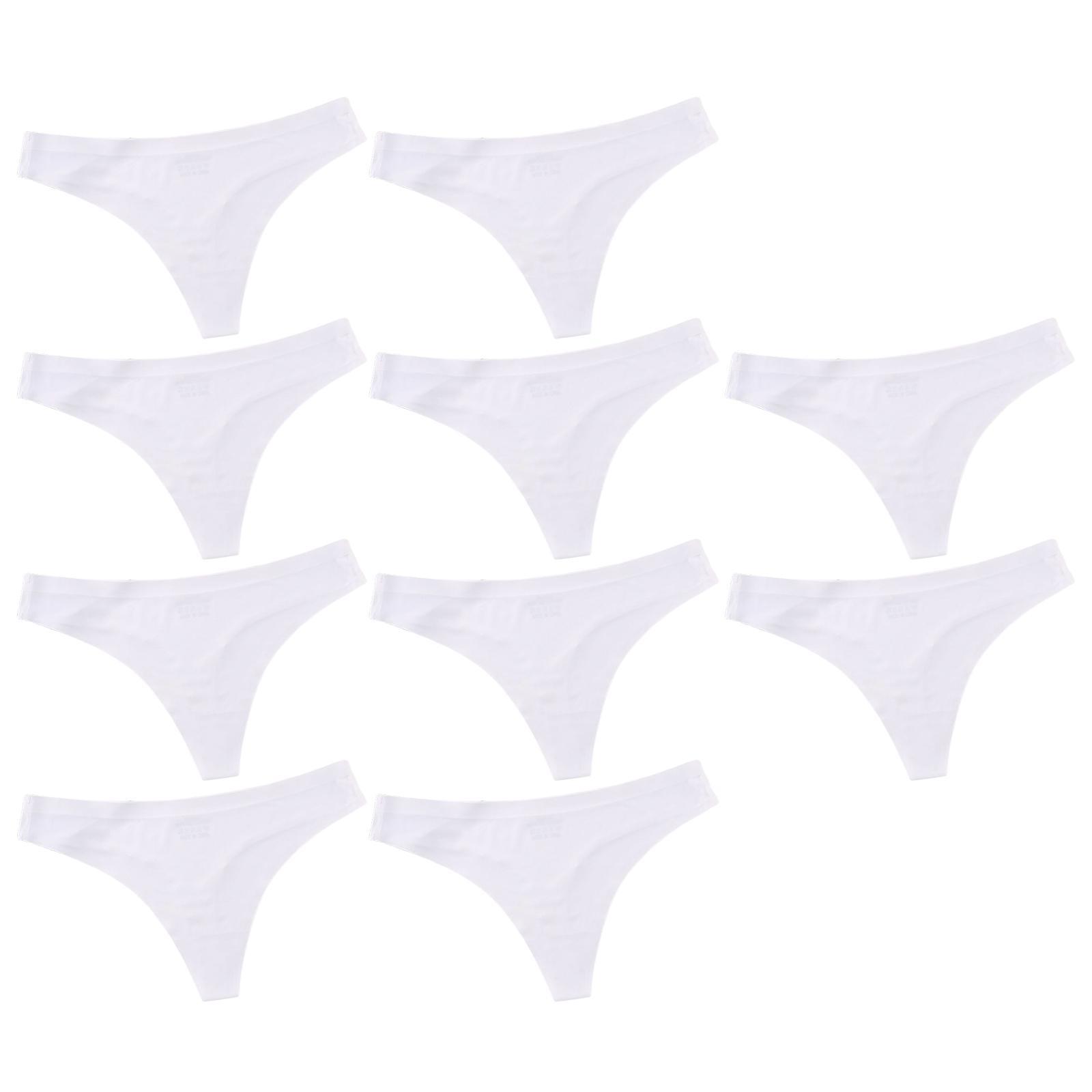 Women Ice Silk Underpants Lingerie Briefs Hipster Panties