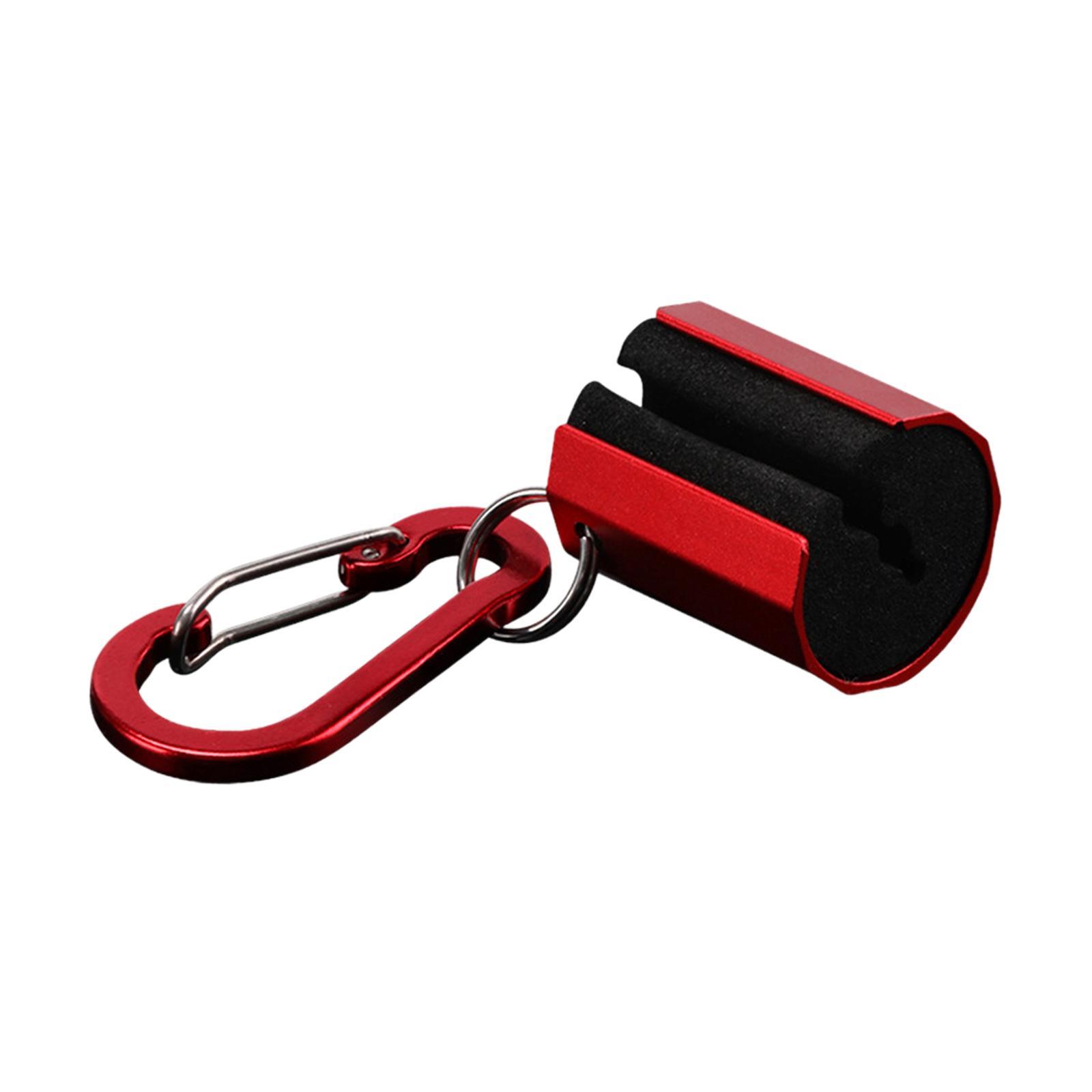 Fishing Rod Holder Rod Clip Storage Clip with Carabiner Tool Equipment