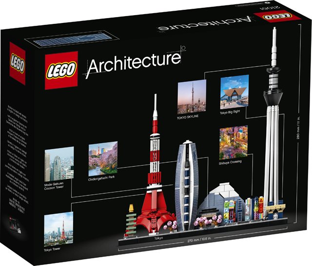 LEGO ARCHITECTURE 21051 Thành Phố Tokyo
