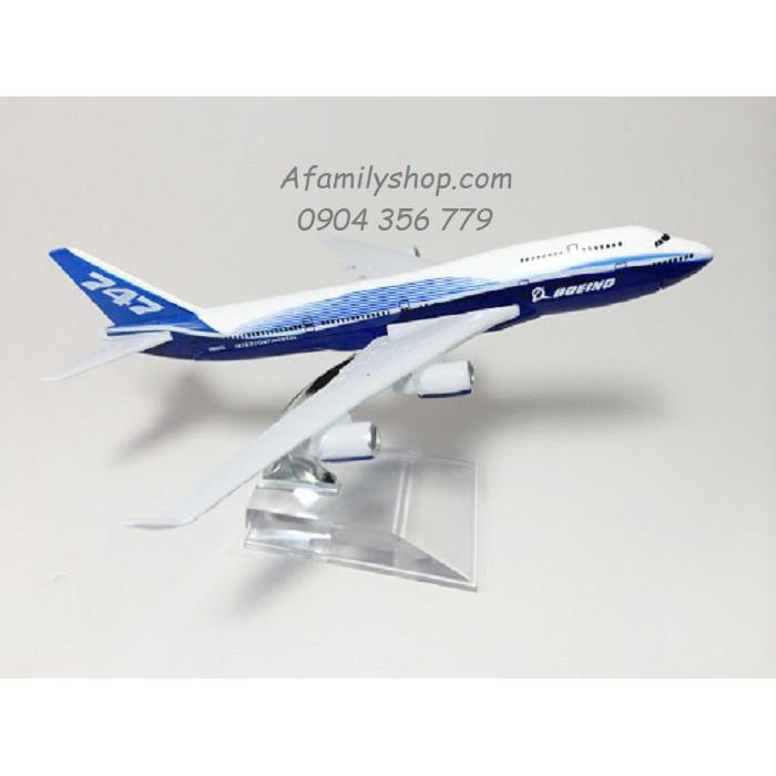 Máy bay mô hình B747 (16cm) nguyên bản